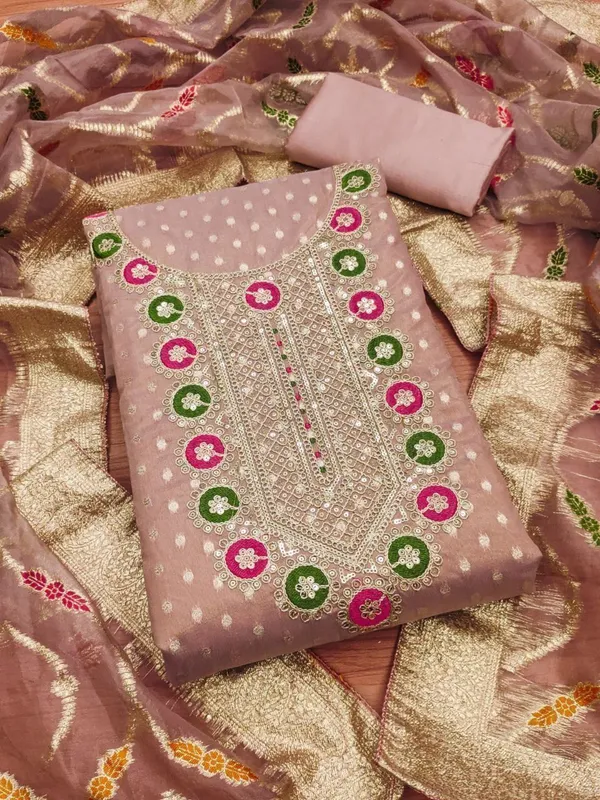 Pink_Cotton_Embroidered_Unstitched_Suit_Material_For_Women