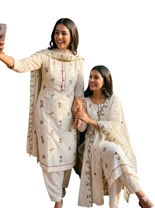 Cotton_Ethnic_Floral_Embroidered_White_Unstitched_Suit_Material