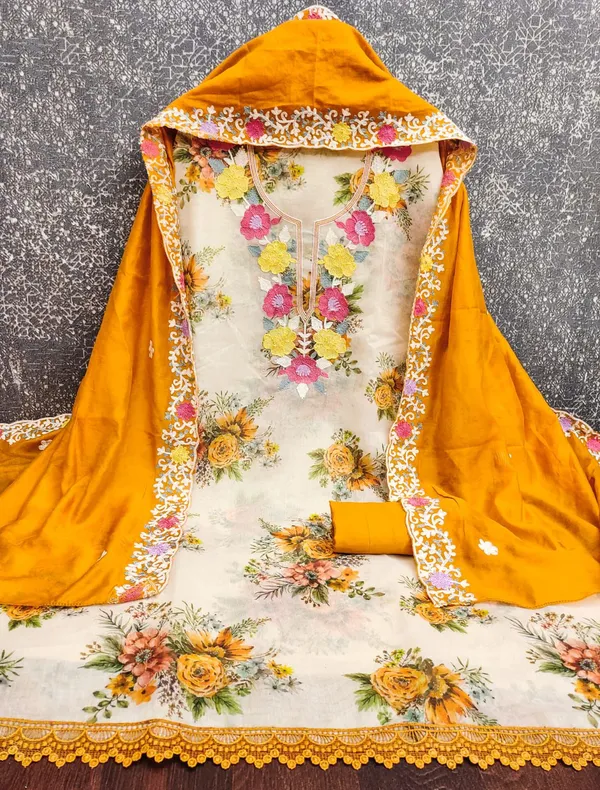 Yellow_Silk_Floral_Embroidered_Unstitched_Suit_Material_For_Women