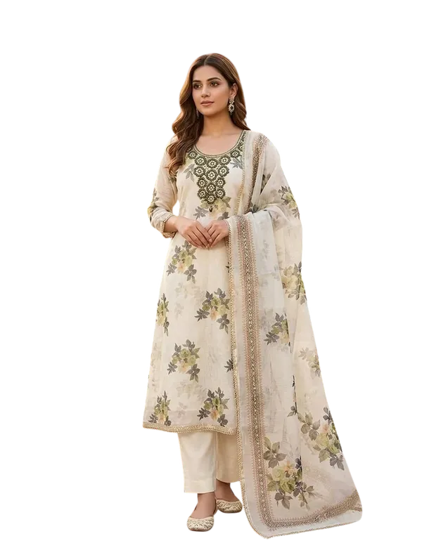 Silk_Festive_Floral_Printed_Green_Suit_Material