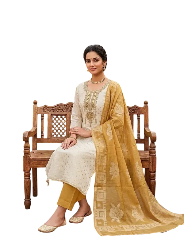 Yellow_Silk_Embroidered_Unstitched_Suit_Material_For_Women