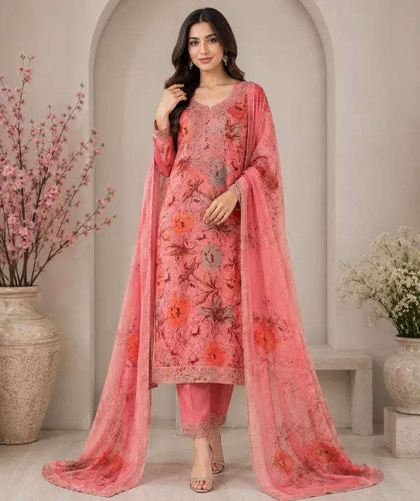 Pink_Cotton_Embroidered_Unstitched_Suit_Material_For_Women