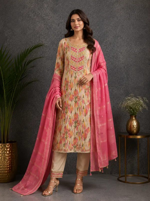 Multicolor_Silk_Blend_Printed_Unstitched_Suit_Material_For_Women