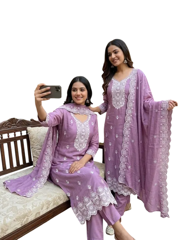 Pink_Cotton_Floral_Embroidered_Unstitched_Suit_Material_For_Women