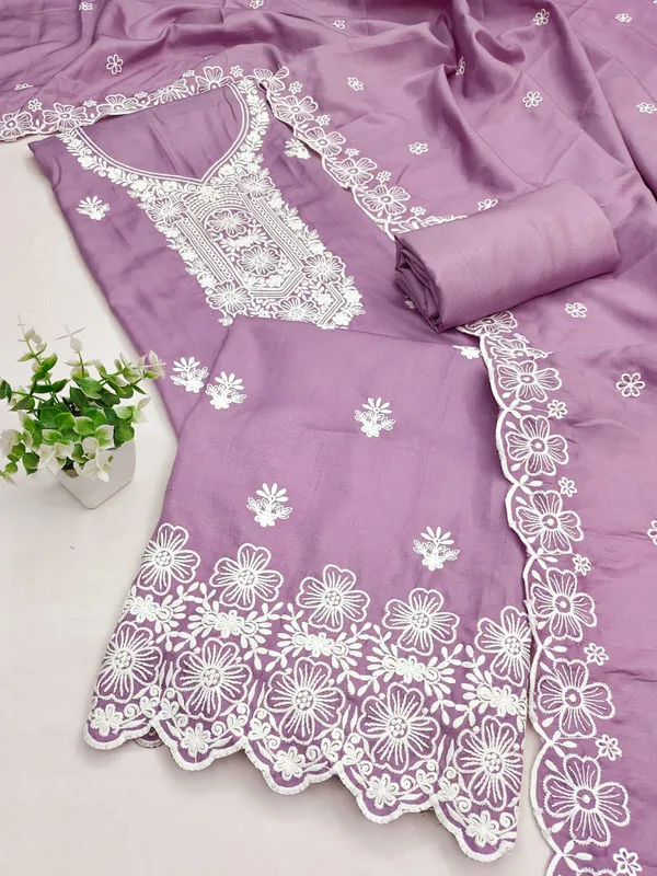 Pink_Cotton_Floral_Embroidered_Unstitched_Suit_Material_For_Women