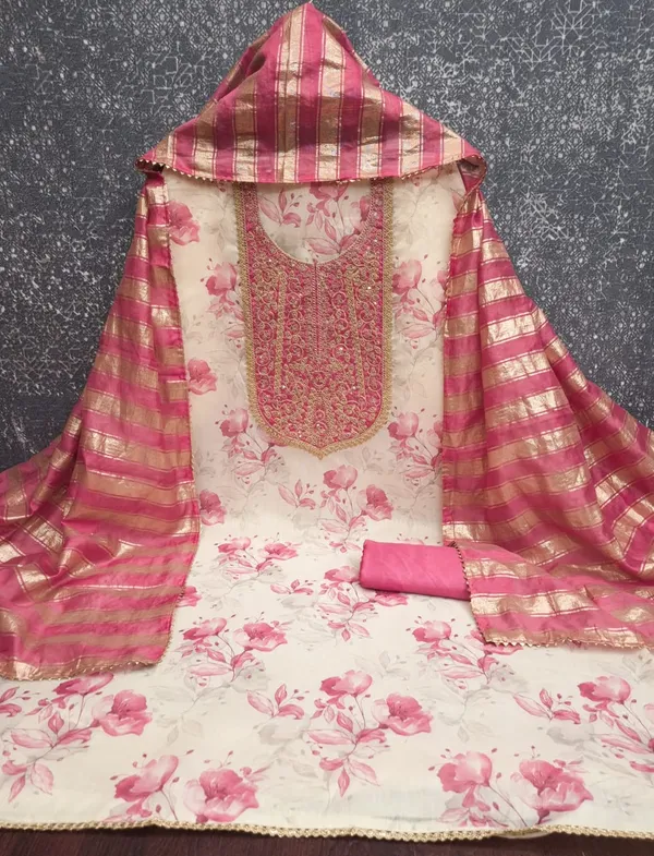 Pink_Silk_Floral_Embroidered_Unstitched_Suit_Material_For_Women