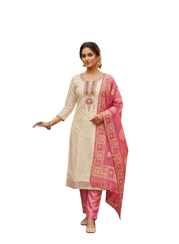 Pink_Silk_Embroidered_Unstitched_Suit_Material_For_Women