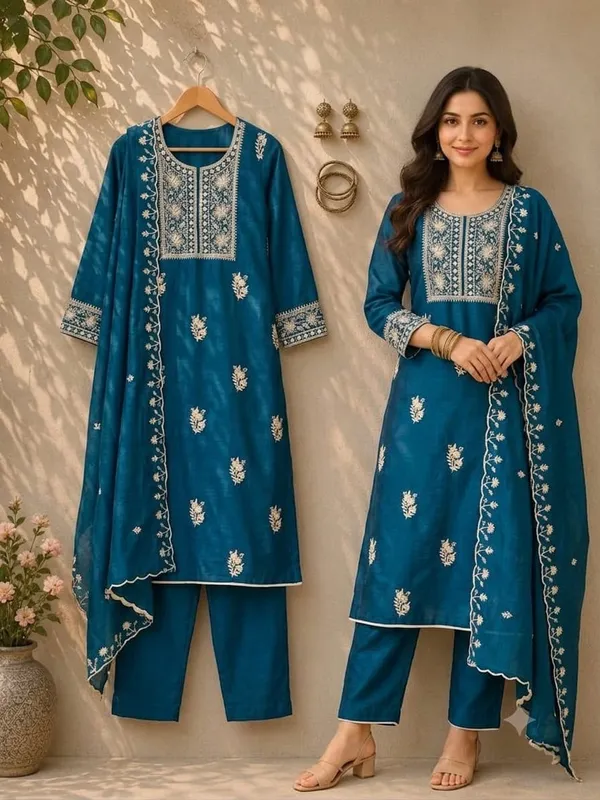 Premium_Blue_Chikankari_Embroidered_Suit_Material