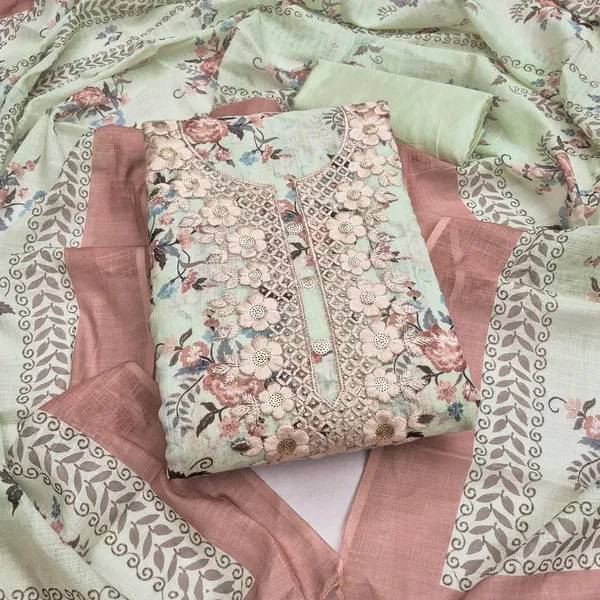 Silk_Festive_Floral_Embroidered_Brown_Suit_Material