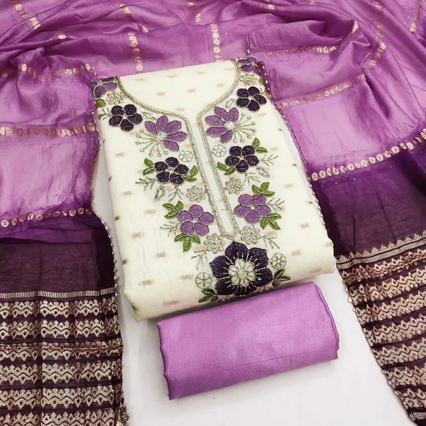 Purple_Silk_Floral_Embroidered_Unstitched_Suit_Material_For_Women