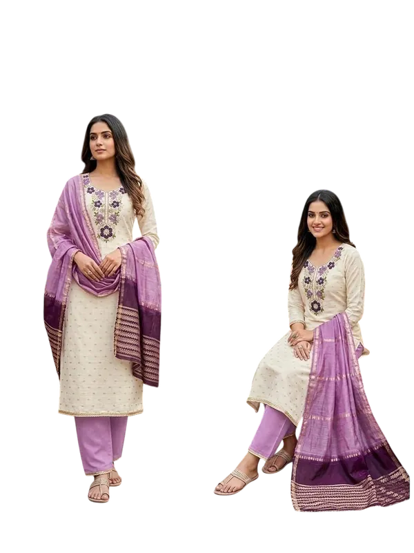 Purple_Silk_Floral_Embroidered_Unstitched_Suit_Material_For_Women