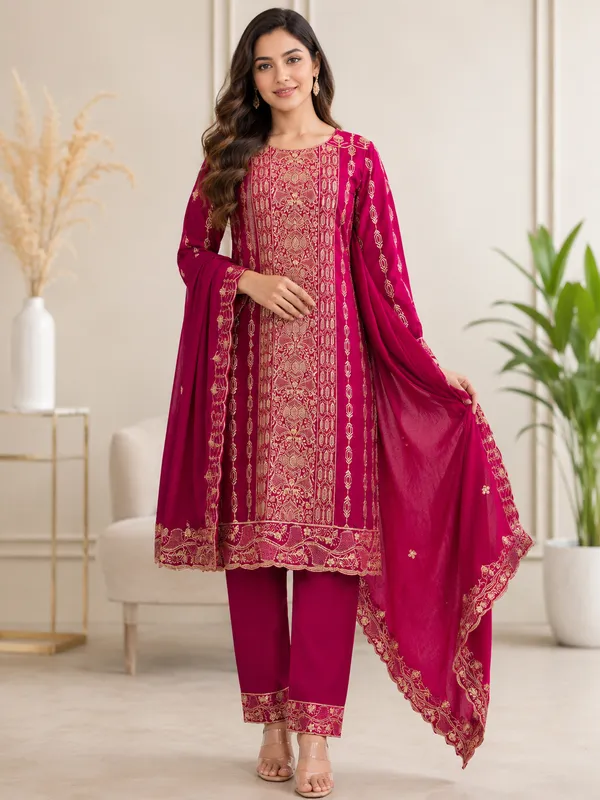 Silk_Festive_Printed_Pink_Suit_Material