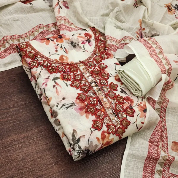 Unstitched_Suit_Material_-_White_&_Pink_Floral_Designer_Suit_Set_(Top,_Botton_and_Dupatta)