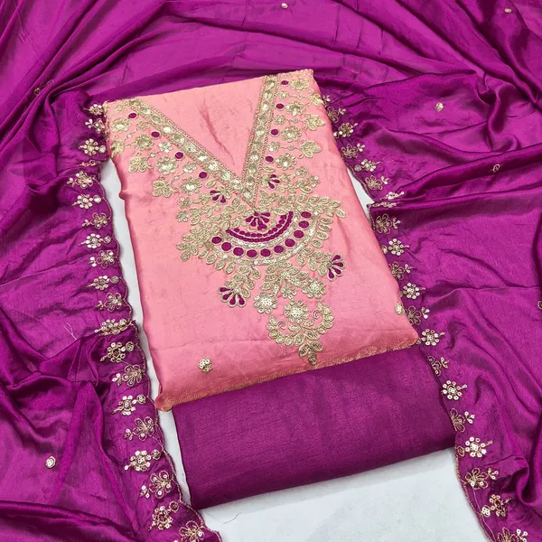 Pink_Silk_Embroidered_Unstitched_Suit_Material_For_Women