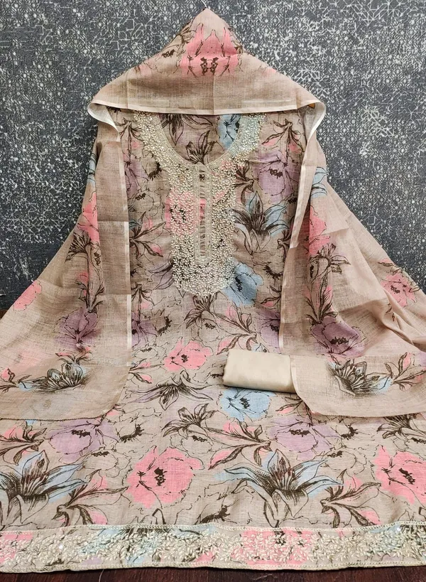 Cotton_Ethnic_Embroidered_Beige_Suit_Material