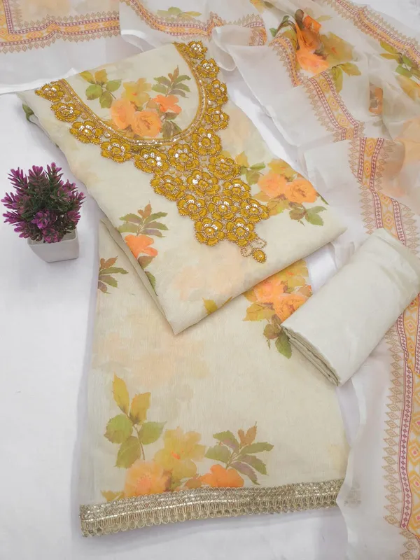 Silk_Festive_Floral_Print_Yellow_Suit_Material