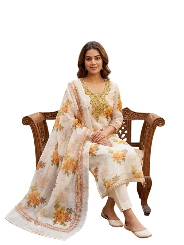 Silk_Festive_Floral_Print_Yellow_Suit_Material