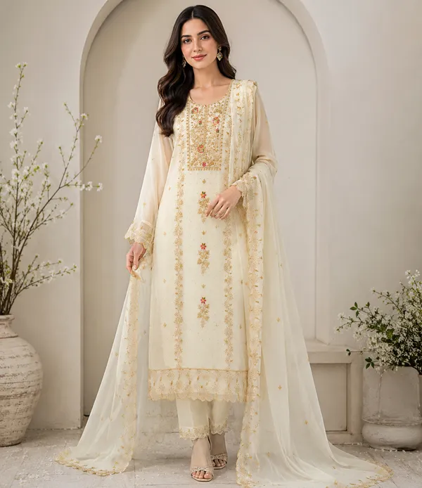 Georgette_Festive_Floral_Embroidered_White_Suit_Material