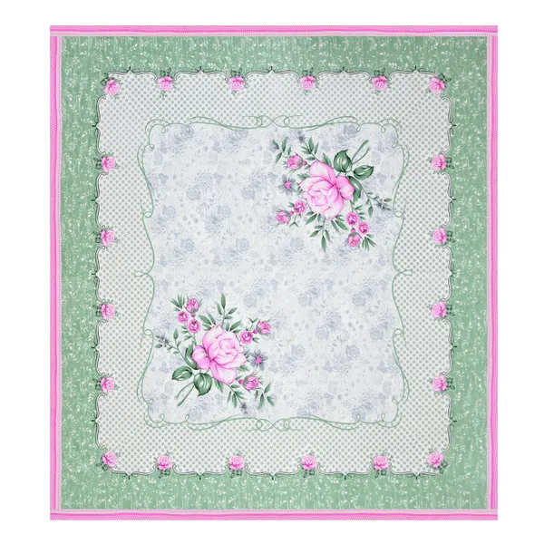 Green_Cotton__Bedsheet_For_Home_And_Decor_100_X_108_Inch