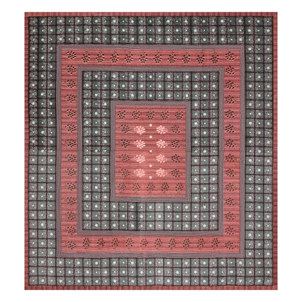 Red_Cotton__Bedsheet_For_Home_And_Decor_100_X_108_Inch