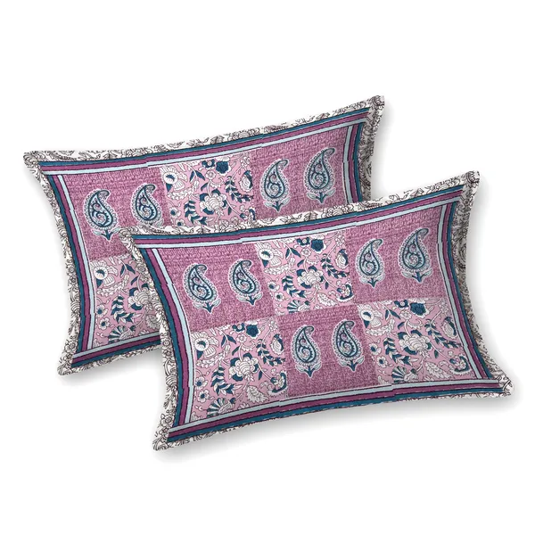 Pink_Cotton__Bedsheet_For_Home_And_Decor_100_X_108_Inch