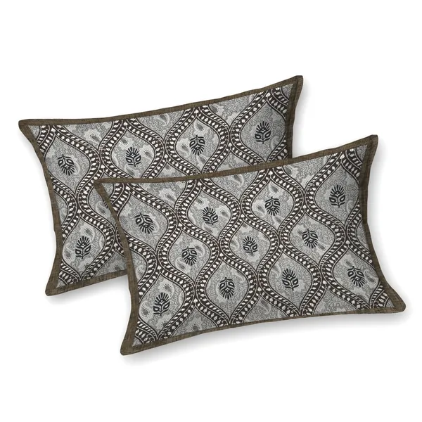 Coffee__Cotton__Bedsheet_For_Home_And_Decor_100_X_108_Inch