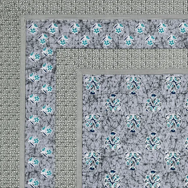 Blue_Cotton__Bedsheet_For_Home_And_Decor_100_X_108_Inch