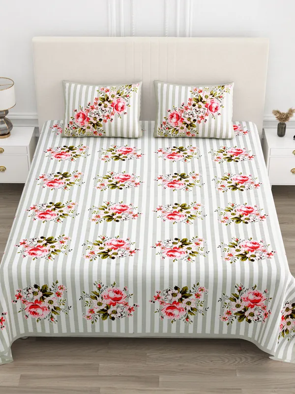 Orange_Cotton__Bedsheet_For_Home_And_Decor_100_X_108_Inch