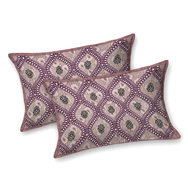 Purple_Cotton__Bedsheet_For_Home_And_Decor_100_X_108_Inch