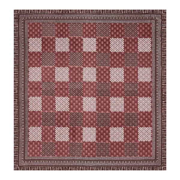 Red_Cotton__Bedsheet_For_Home_And_Decor_100_X_108_Inch