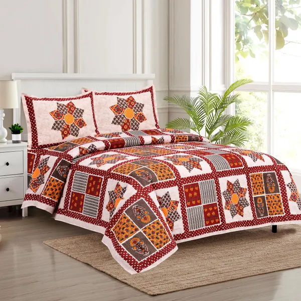 Multicolour_Cotton__Bedsheet_For_Home_And_Decor_100_X_108_Inch