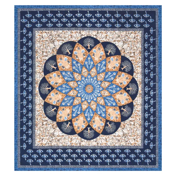 Blue_Cotton__Bedsheet_For_Home_And_Decor_100_X_108_Inch