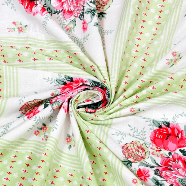 Perrot_Green_Cotton__Bedsheet_For_Home_And_Decor_100_X_108_Inch
