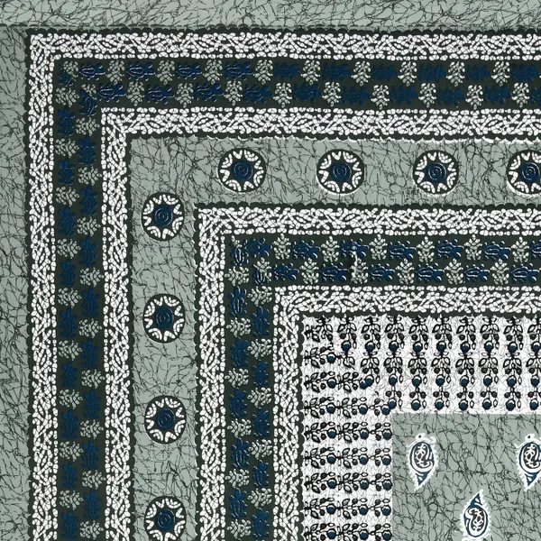 Green_Cotton__Bedsheet_For_Home_And_Decor_100_X_108_Inch