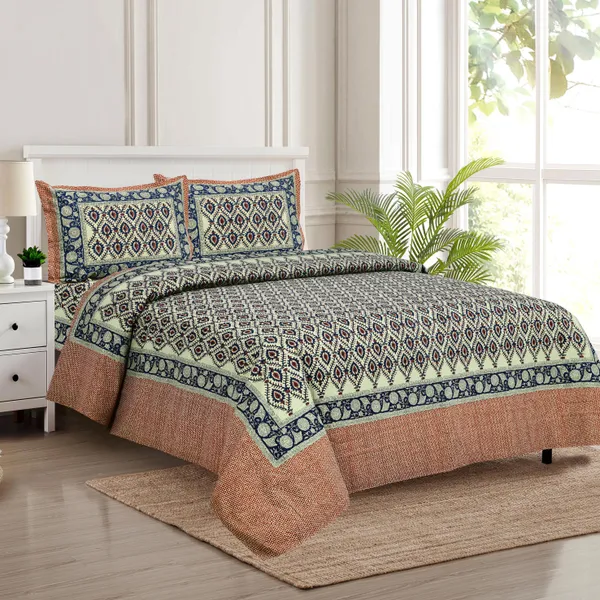 Multicolour_Cotton__Bedsheet_For_Home_And_Decor_100_X_108_Inch