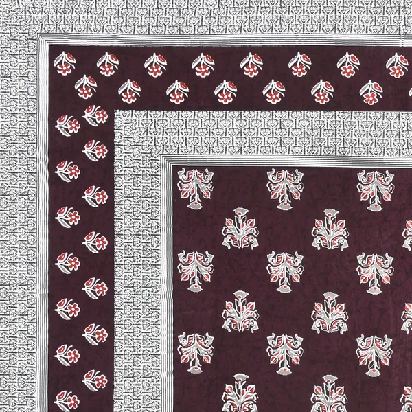 Dark_Red_Cotton__Bedsheet_For_Home_And_Decor_100_X_108_Inch