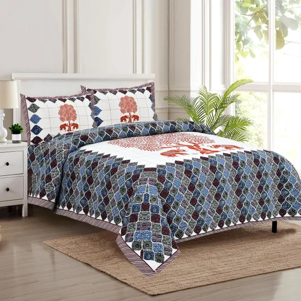 Multicolour_Cotton__Bedsheet_For_Home_And_Decor_100_X_108_Inch