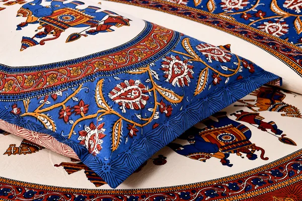 Multicolour_Cotton__Bedsheet_For_Home_And_Decor_100_X_108_Inch
