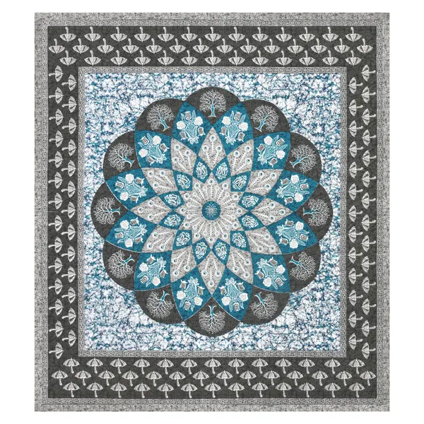 Blue_Cotton__Bedsheet_For_Home_And_Decor_100_X_108_Inch