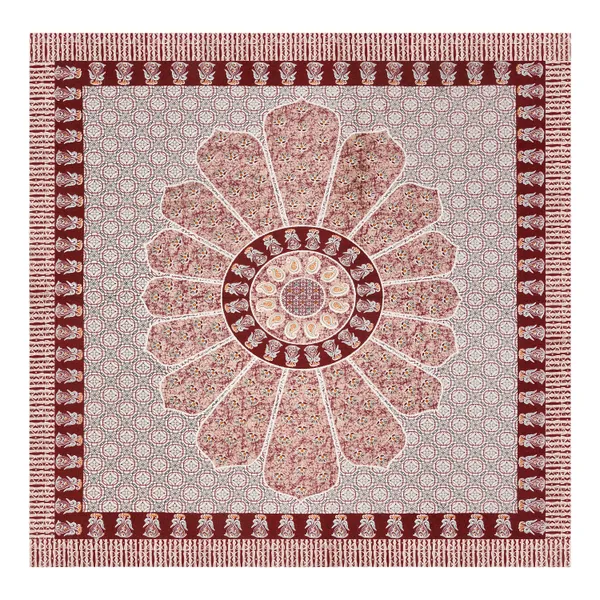 Orange_Cotton__Bedsheet_For_Home_And_Decor_100_X_108_Inch