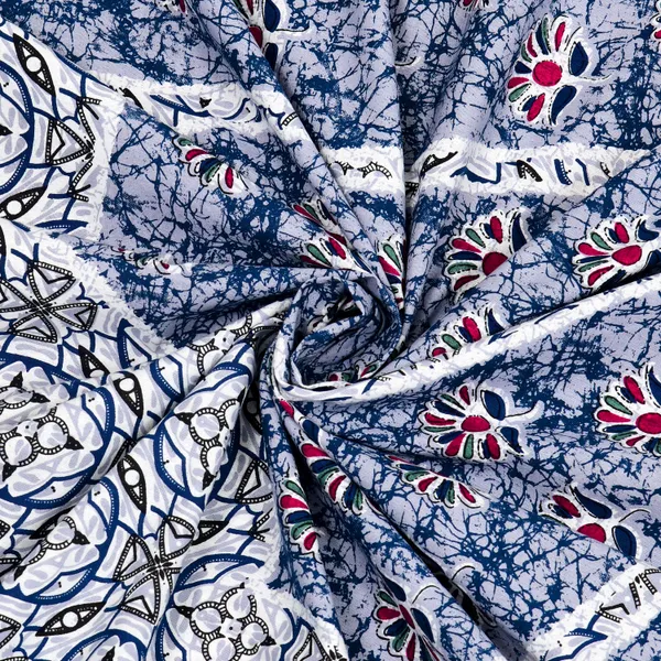 Blue_Cotton__Bedsheet_For_Home_And_Decor_100_X_108_Inch