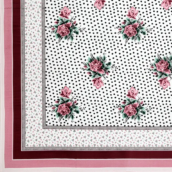 Maroon_Cotton__Bedsheet_For_Home_And_Decor_100_X_108_Inch