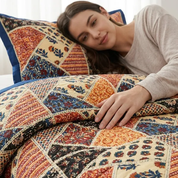 Multicolour_Cotton__Bedsheet_For_Home_And_Decor_100_X_108_Inch