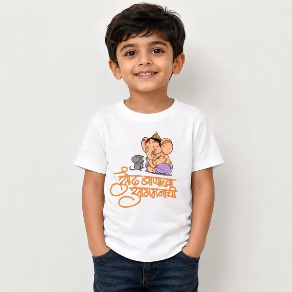 Aagman_ganesha_t-shirt