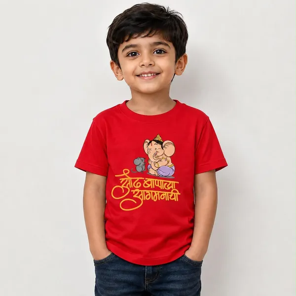 Aagman_ganesha_t-shirt