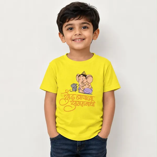 Aagman_ganesha_t-shirt