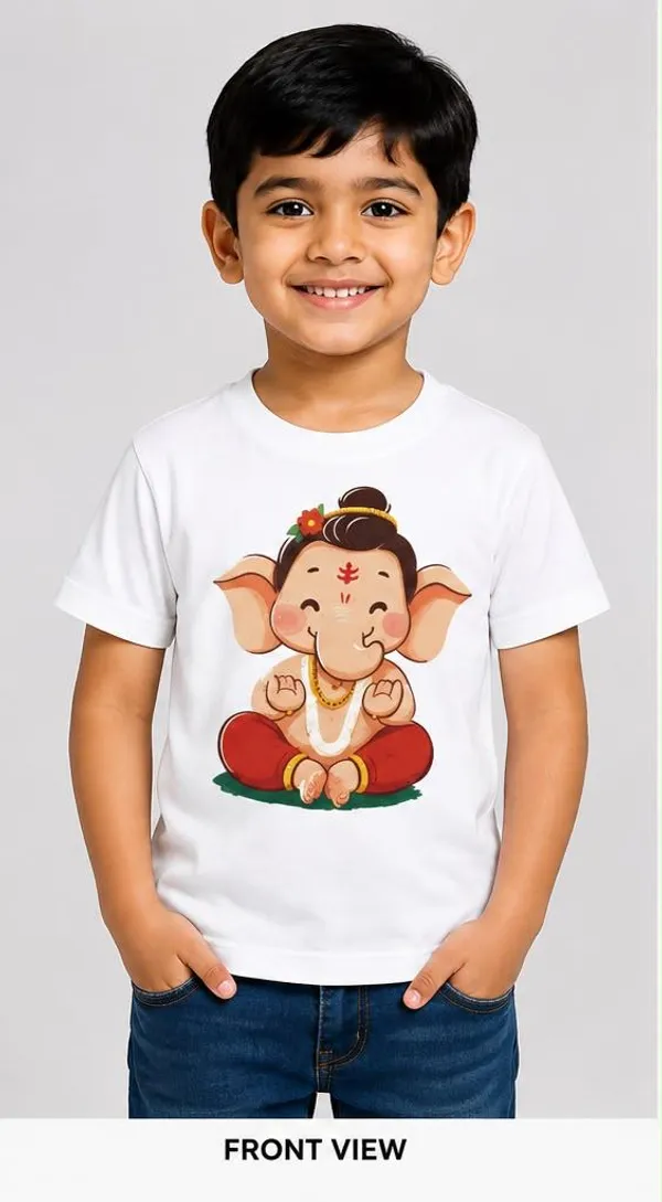 GANESHA_SMILE_T-SHIRT