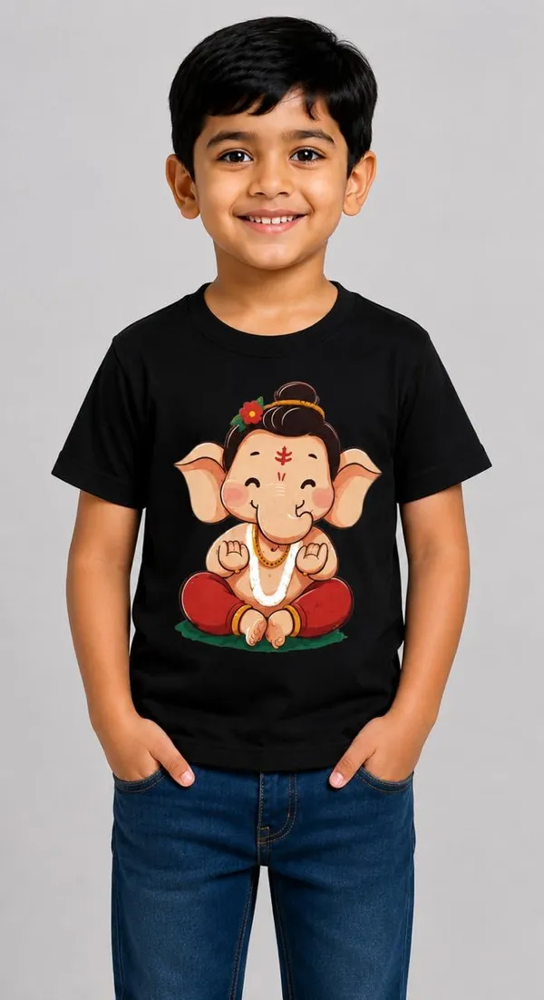 GANESHA_SMILE_T-SHIRT