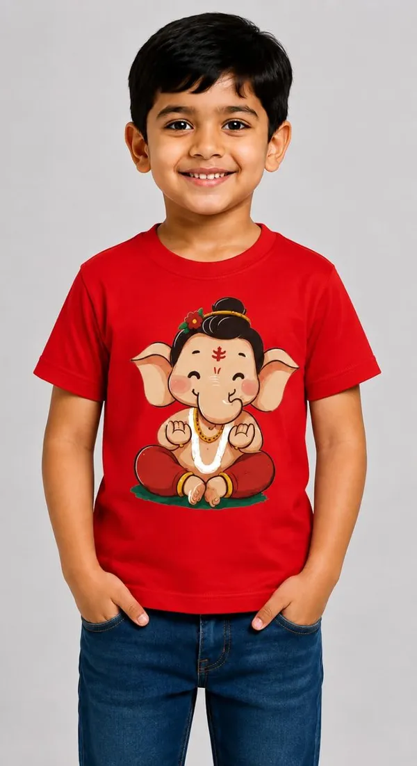 GANESHA_SMILE_T-SHIRT