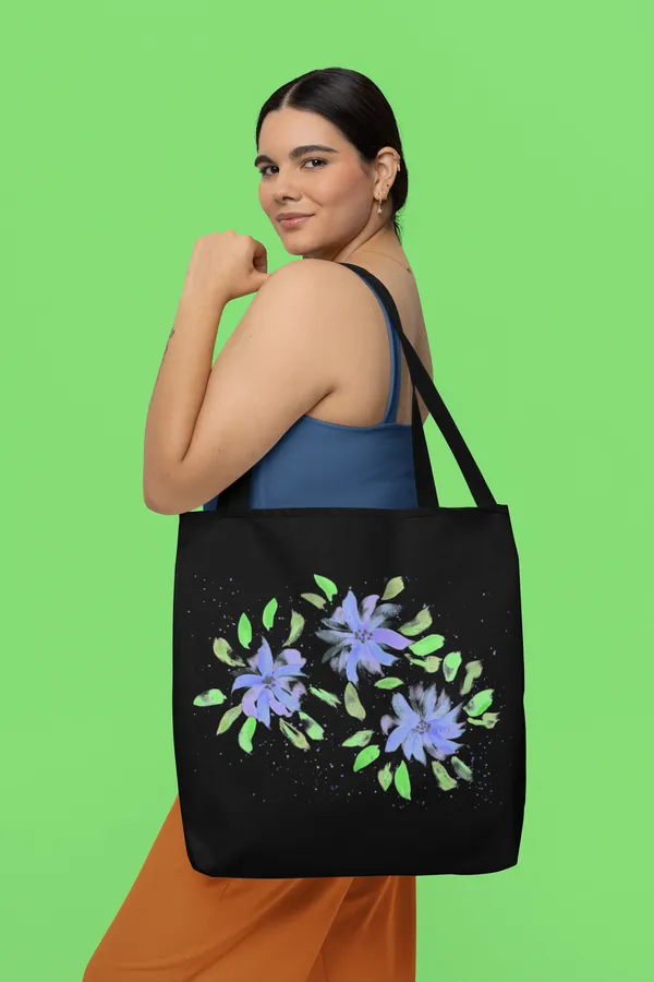 Black_Floral_Tote_Bag_with_Purple_Flowers